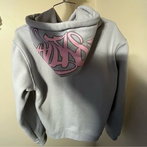 Synaworld Tracksuit: grey and pink